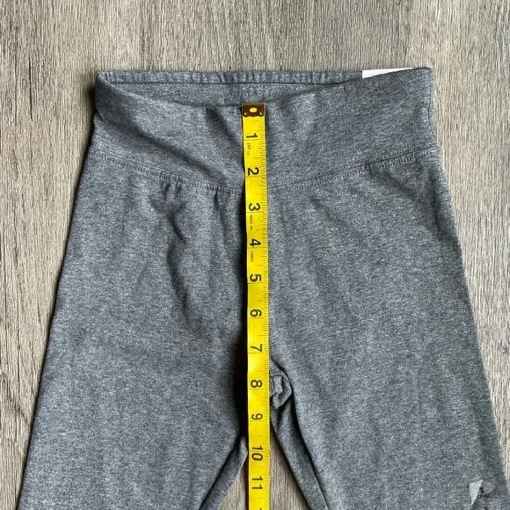 NWOT Justice Full Length Leggings Dark Grey S (7/8)